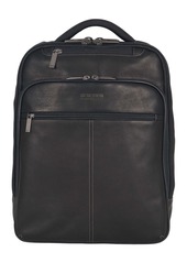 Kenneth Cole Colombian Leather Single Compartment 15.0" Computer Travel Backpack