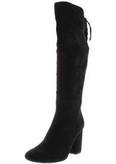 Kenneth Cole Corie Lace Womens Faux Suede Tall Dress Boots