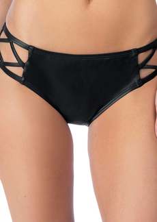 Kenneth Cole Cut Out Bikini Bottom In After Midnight