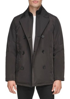 Kenneth Cole Double Breasted Bib Jacket