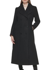 Kenneth Cole Double Breasted Long Wool Coat