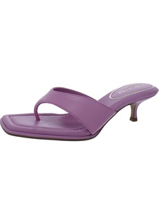 Kenneth Cole Geneva Womens Leather Dressy Slide Sandals