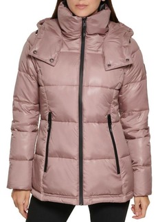 Kenneth Cole Hooded Puffer Jacket