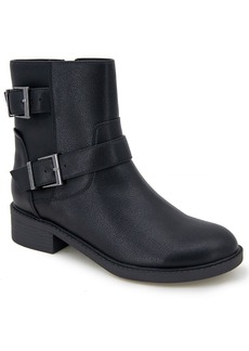 Kenneth Cole Jordyn Womens Faux Leather Heel Booties