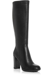 Kenneth Cole Justin 2.0 Womens Suede Heels Knee-High Boots