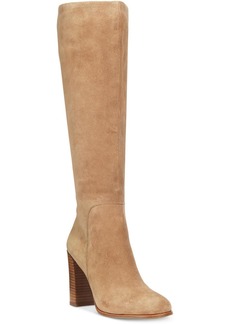 Kenneth Cole Justin OTK Womens Faux Suede Tall Over-The-Knee Boots