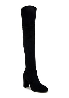 Kenneth Cole Justin OTK Womens Microsuede Tall Over-The-Knee Boots