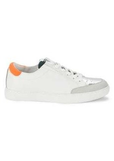 Kenneth Cole Kam Guard Low-Top Leather Sneakers