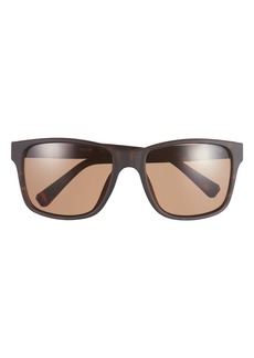 Kenneth Cole 57mm Square Sunglasses in Dark Havana /Brown at Nordstrom Rack