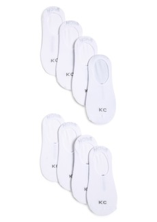 Kenneth Cole 8-Pack No-Show Socks in White at Nordstrom Rack