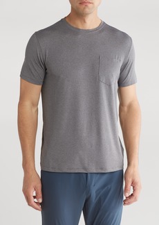Kenneth Cole Active Stretch Short Sleeve T-Shirt in Heather Grey at Nordstrom Rack
