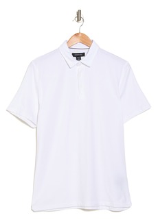 Kenneth Cole Button Polo in White at Nordstrom Rack