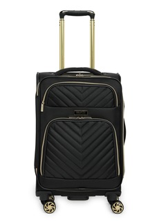 Kenneth Cole Chelsea 20-Inch Quilted Expandable Suitcase in Black at Nordstrom Rack