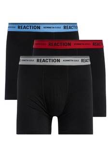 Kenneth Cole Collection 3-Pack Boxer Briefs in Blk/popwb2 at Nordstrom Rack