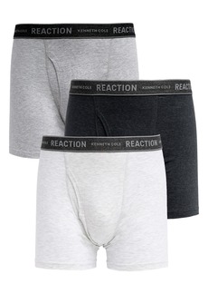 Kenneth Cole Collection Pack of 3 Boxer Briefs in Cream/Grey/Light Grey at Nordstrom Rack