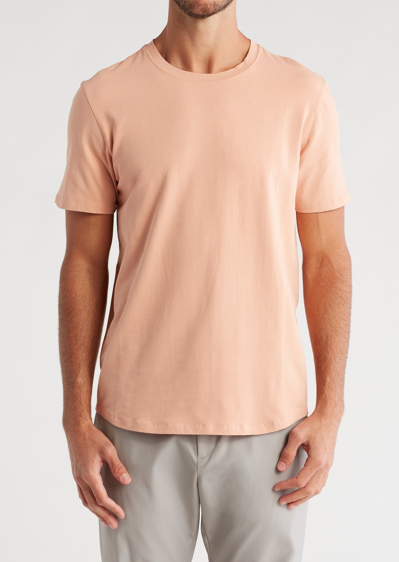 Kenneth Cole Cotton Blend T-Shirt in Coral at Nordstrom Rack