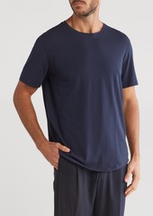 Kenneth Cole Crewneck Stretch Cotton T-Shirt in Navy at Nordstrom Rack