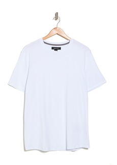 Kenneth Cole Crewneck Stretch Cotton T-Shirt in White at Nordstrom Rack