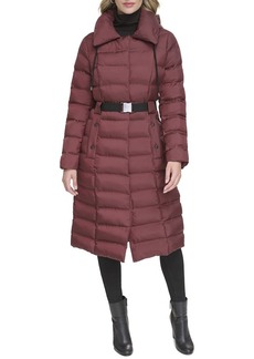 Kenneth Cole Hooded Cire Puffer Coat