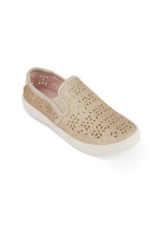 Kenneth Cole Kids' An Floral Slip-On Sneaker in Pale Gold at Nordstrom Rack