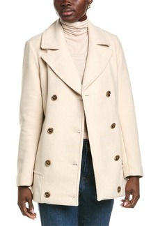 Kenneth Cole Melton Wool-Blend Coat