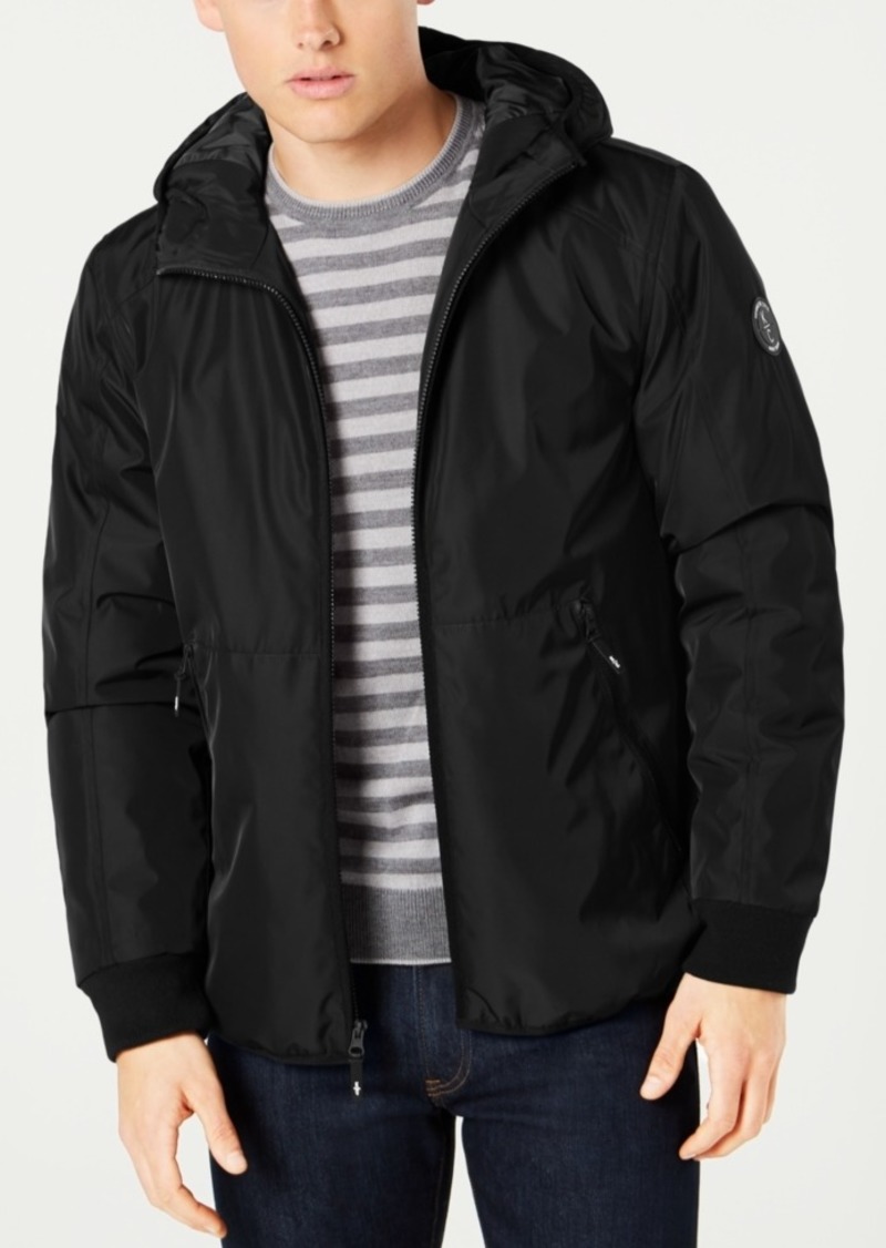 hooded puffer coat mens