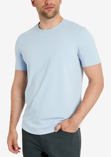 Kenneth Cole Men's Performance Crewneck T-Shirt - Light Blue