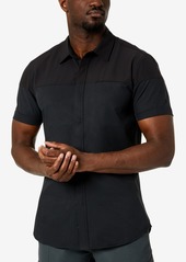 Kenneth Cole Men's Performance Short-Sleeve Sportshirt - Black