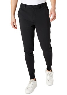Kenneth Cole Men's Stretch Knit Joggers - Black