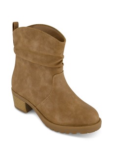 Kenneth Cole New York Little and Big Girls Teri Alice Western Boots - Brown