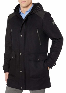 Kenneth Cole New York Men's Hooded Parka Jacket