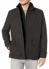 Kenneth Cole New York Men's Single Breasted Wool Jacket