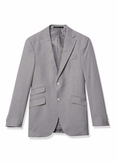 Kenneth Cole New York Men's Slim Fit Suit Separate Jacket Light Grey R