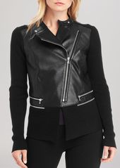 Kenneth Cole New York Reilly Faux Leather Jacket