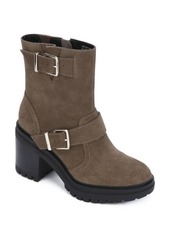 Kenneth Cole New York Rhode Bootie in Dark Taupe Leather at Nordstrom