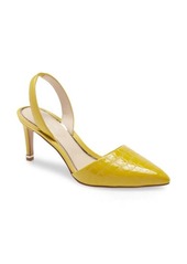 Kenneth Cole New York Riley 70 Slingback Pump in Canary Patent Leather at Nordstrom