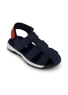 Kenneth Cole New York Toddler Boys Closed Toe Fisherman Sandals - Navy