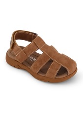 Kenneth Cole New York Toddler Boys Closed Toe Fisherman Sandals - Cognac