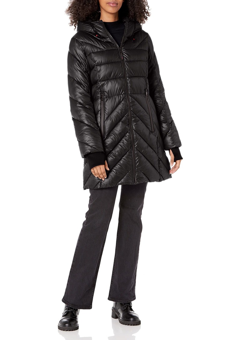 Kenneth Cole New York Kenneth Cole Women's Jacket CIRE Puffer Black