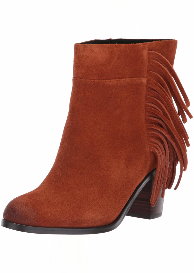 Kenneth Cole Women's Alana Fringe Ankle Bootie Boot   M US