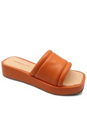 Kenneth Cole New York Women's Andreanna Wedge Sandals - Orange