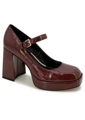 Kenneth Cole New York Women's Brynne Platform Pumps - Wine