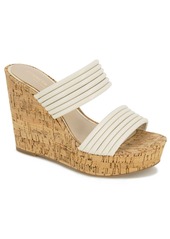 Kenneth Cole New York Women's Cailyn Wedge Sandals - Ecru