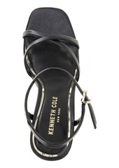 Kenneth Cole New York Women's Freya Strappy Wedge Sandals - Black