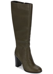 Kenneth Cole New York Women's Justin Block-Heel Tall Boots Women's Shoes