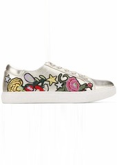Kenneth Cole New York Women's Kam 10 Floral Embroidered Lace-up Sneaker   Medium US
