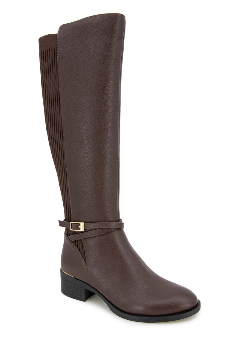 Kenneth Cole New York Women's Lanica Tall Shaft Knee High Boots - Chocolate