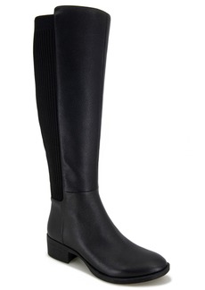 Kenneth Cole New York Women's Levon Wide Shaft Tall Boots - Extended Widths - Black