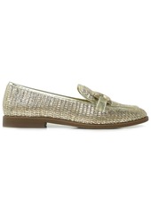 Kenneth Cole New York Women's Linda Bit Raffia Loafers - Soft Gold