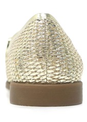 Kenneth Cole New York Women's Linda Bit Raffia Loafers - Soft Gold